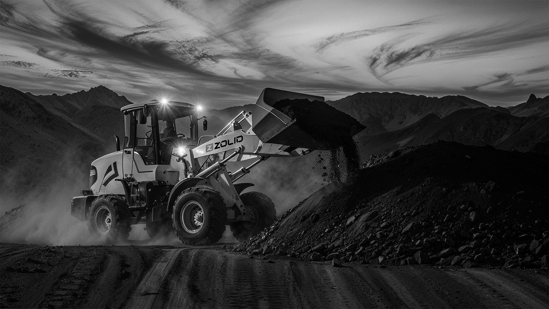 Fondo superior Zolid blanco y negro